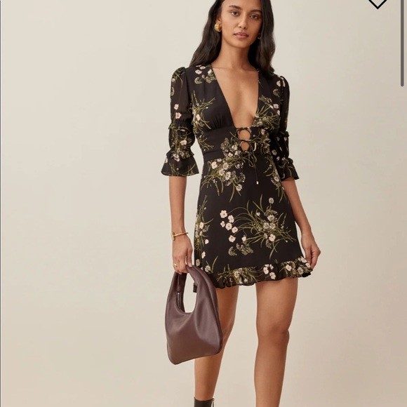 Reformation Laurelei Dress Veuve - Picture 3 of 6